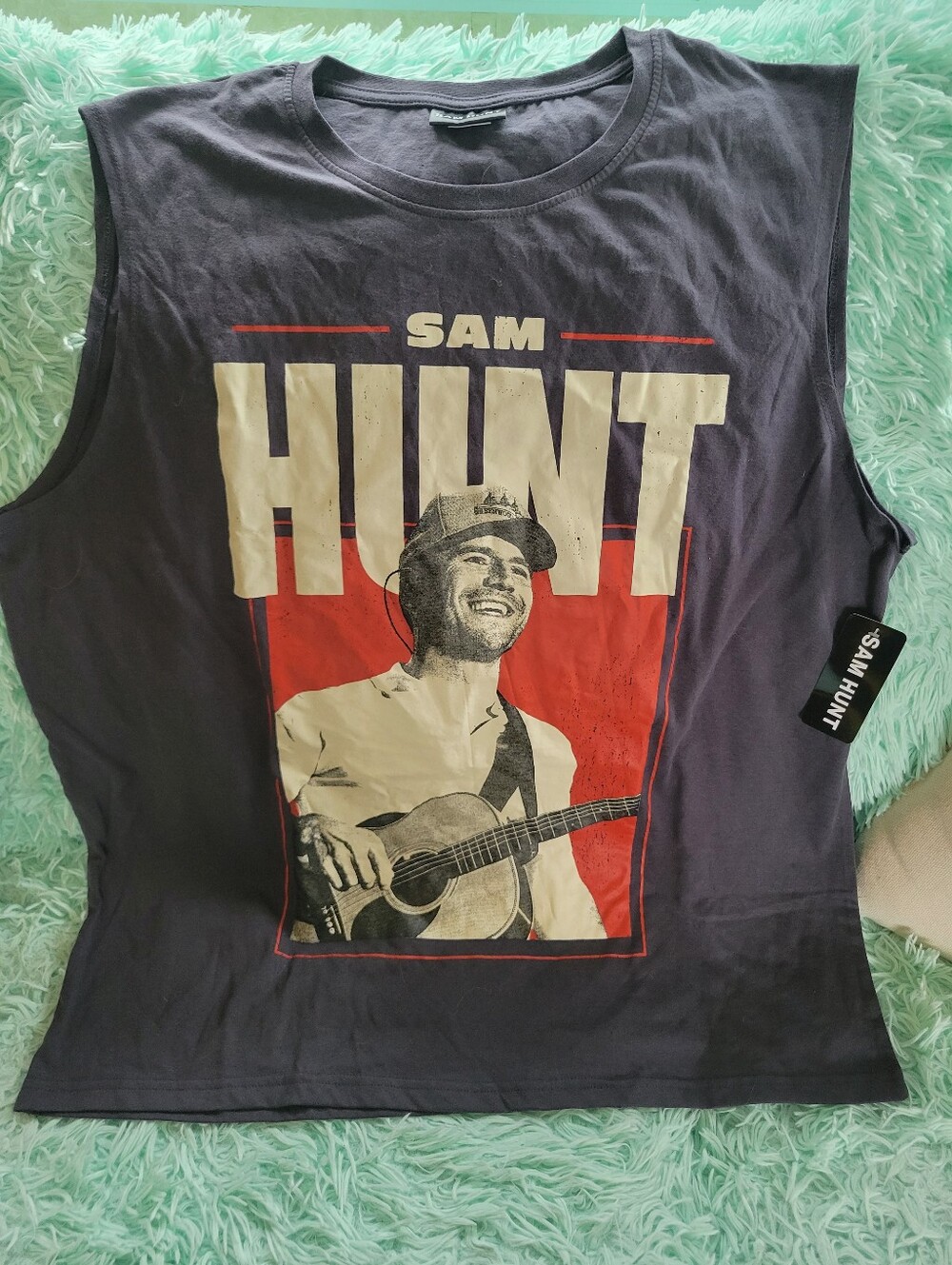 XL Sam Hunt Tank Top Shirt